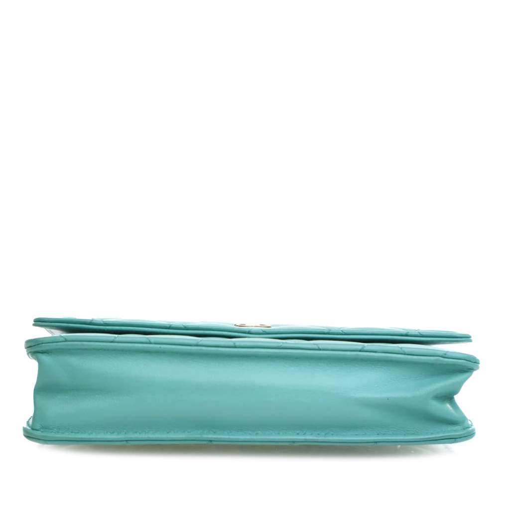 Chanel CC Quilted Lambskin Wallet On Chain - Image 6