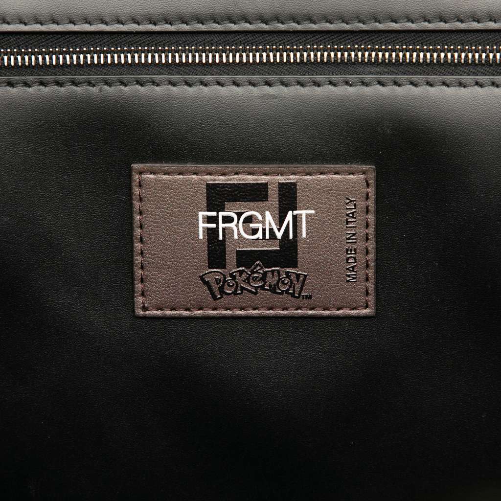 Fendi FRGMT Pokemon Zucca Canvas Shopper Tote - Detail 1