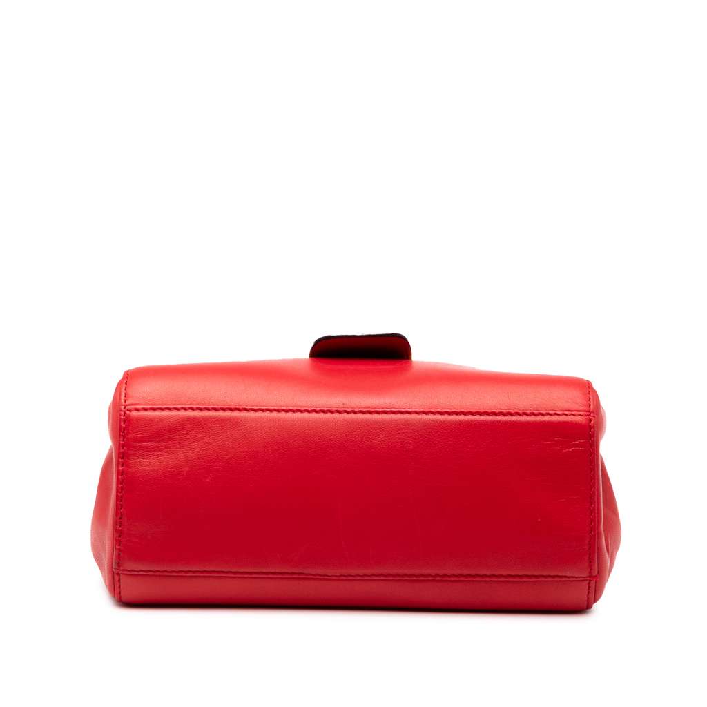 Prada Vitello Lux Embleme Top Handle Bag - Image 6