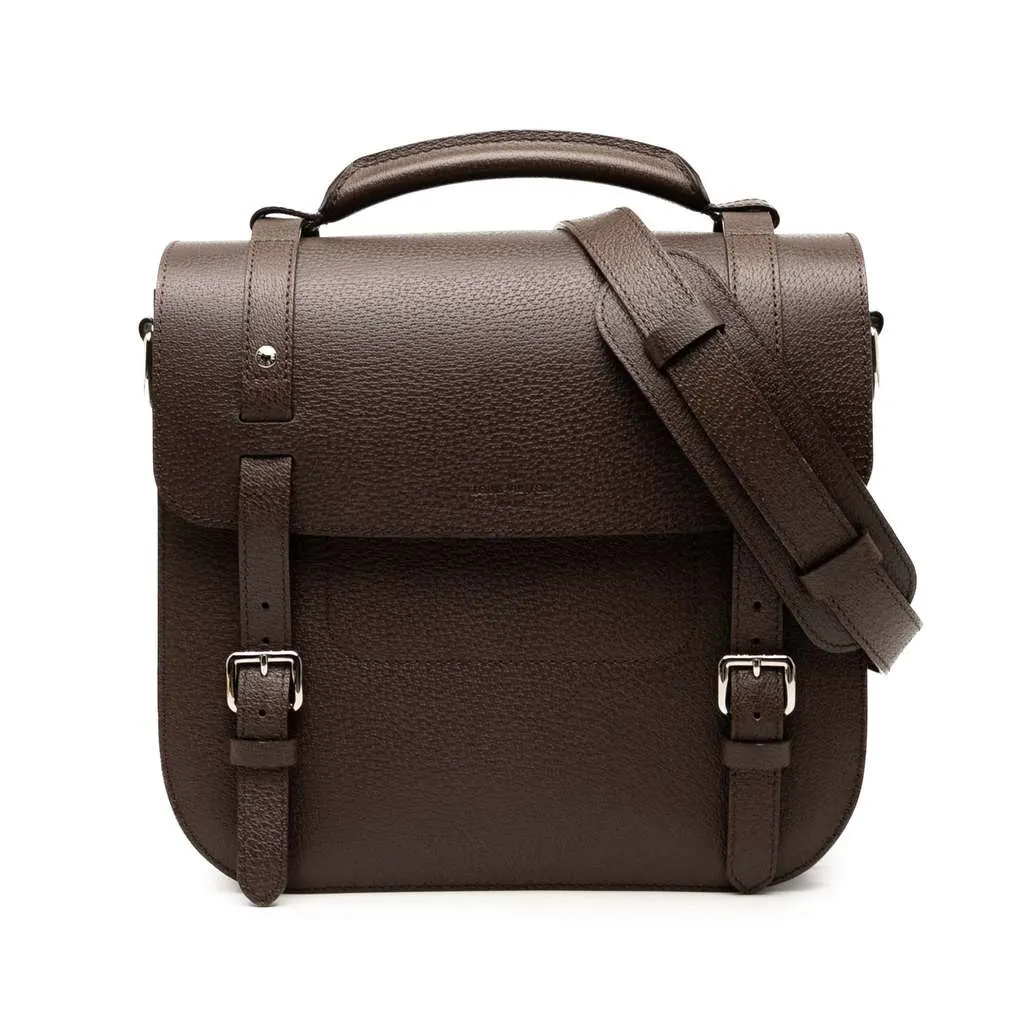 Louis Vuitton Pigskin Samara Reporter Bag Brown Leather Good - Front View