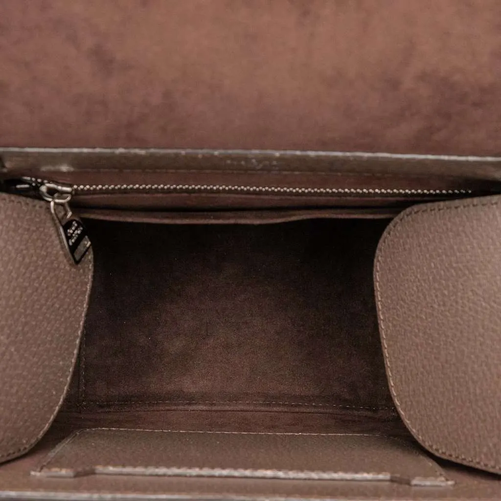 Louis Vuitton Pigskin Samara Reporter Bag Brown Leather Good - Model View
