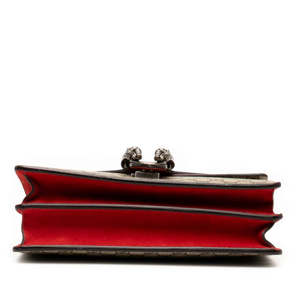 Gucci Medium GG Supreme Dionysus Shoulder Bag - Image 6