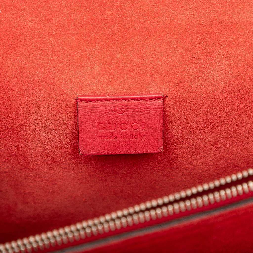 Gucci Medium GG Supreme Dionysus Shoulder Bag - Side view