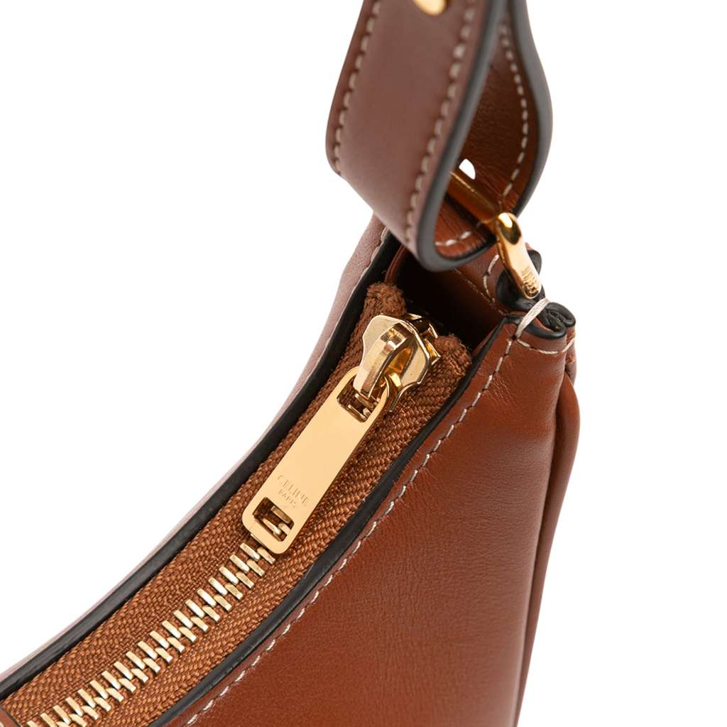 Celine Medium Smooth Calfskin Triomphe Ava Shoulder Bag - Detail 2