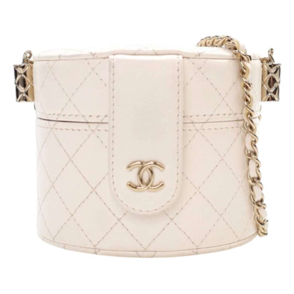 Chanel Mini Quilted Lambskin CC Allure Vanity Case
