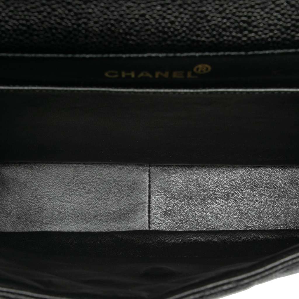 Chanel Jumbo Quilted Caviar Double Sided Flap - 4