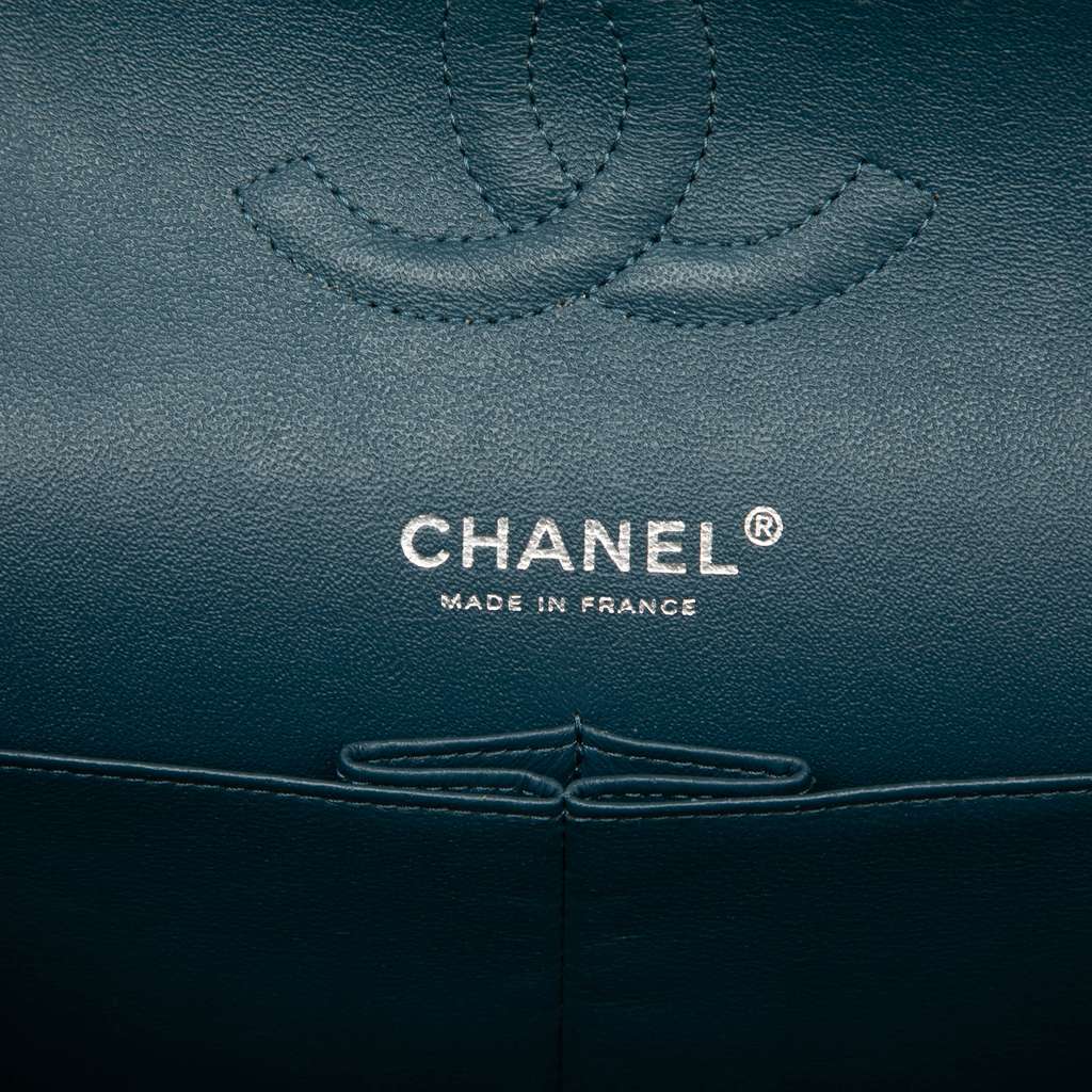 Chanel Medium Classic Caviar Double Flap - Side view