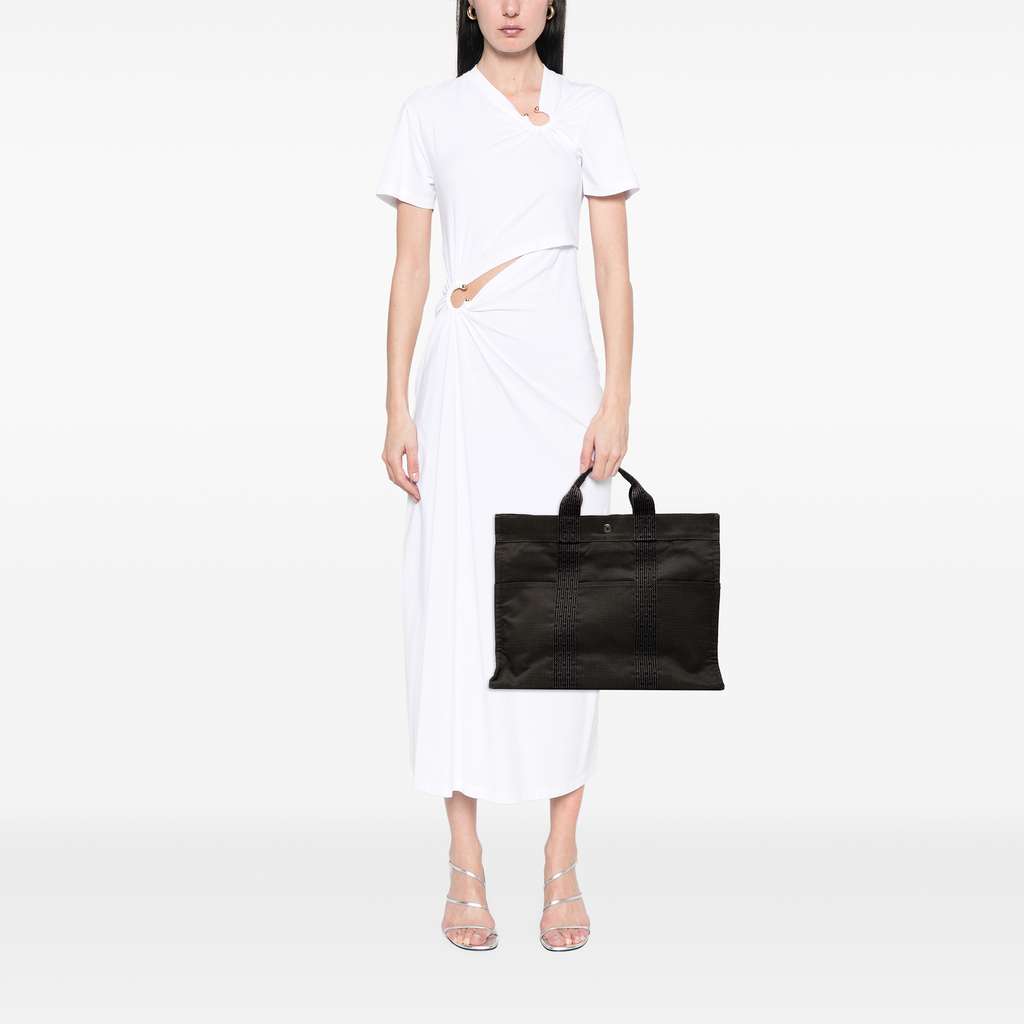 Hermès Canvas Herline MM - Image 11