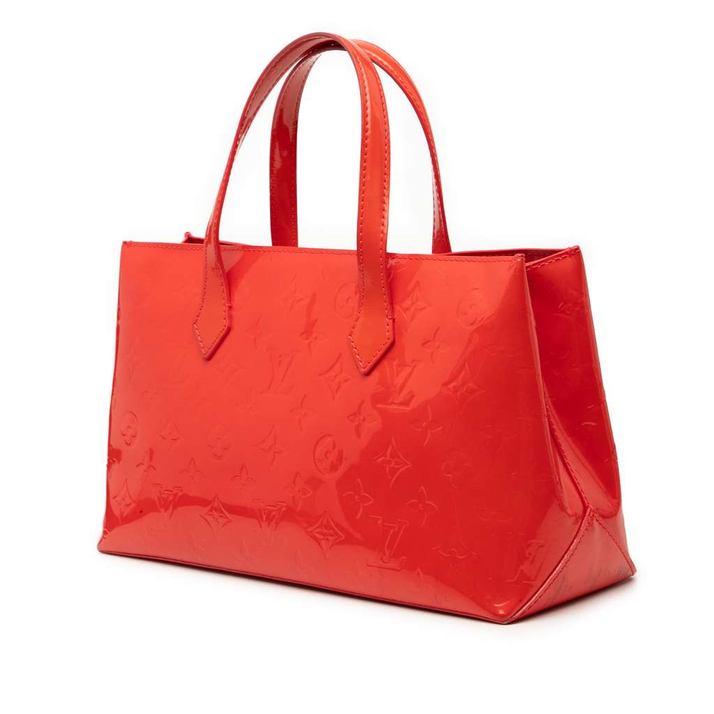 Louis Vuitton Monogram Vernis Wilshire PM - Back view