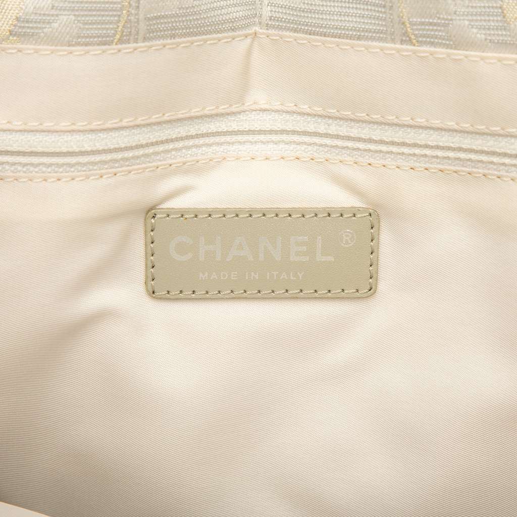 Chanel New Travel Line Nylon Tote - Side view