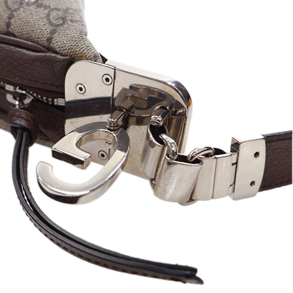 Gucci Medium GG Supreme Web Attache Crossbody - Image 14