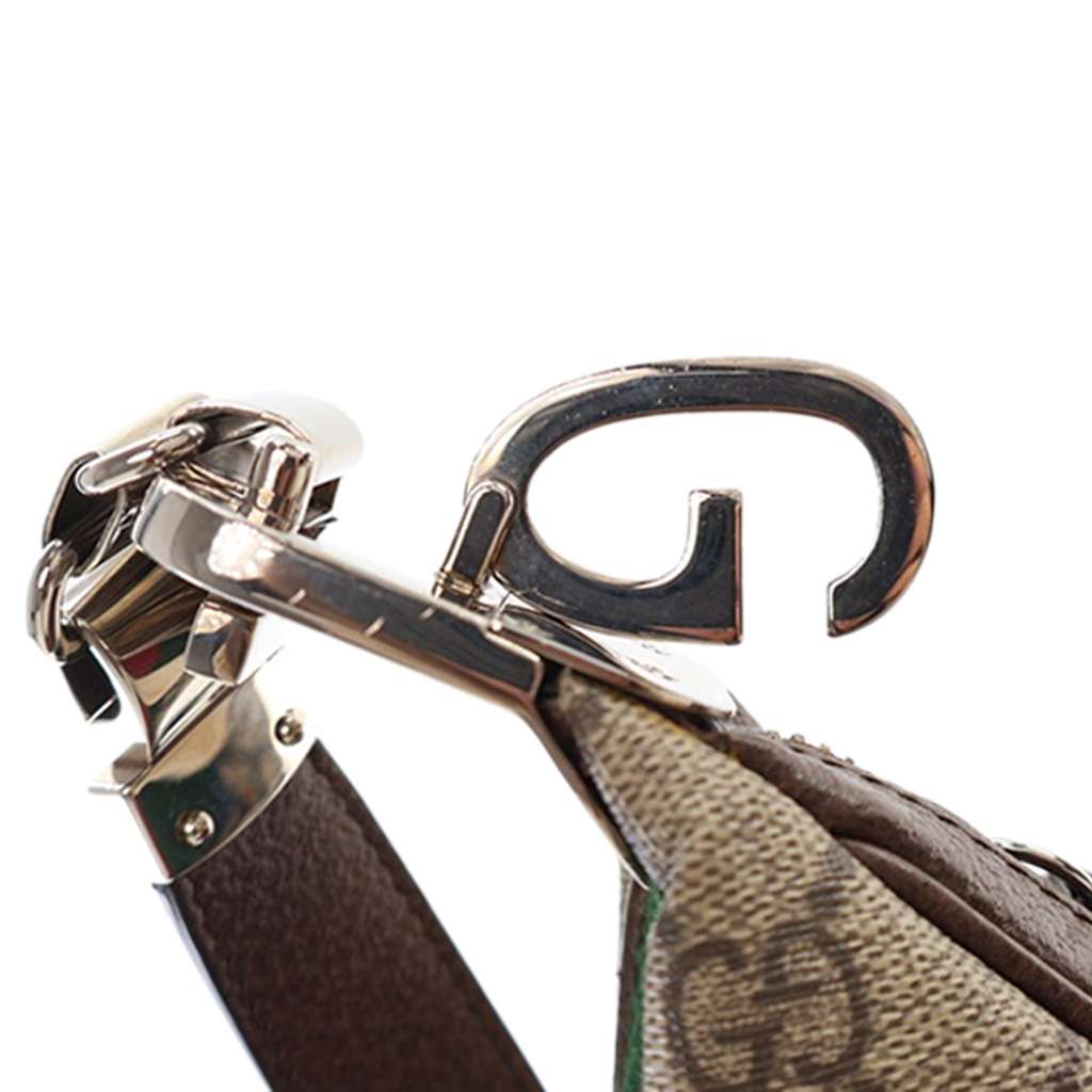 Gucci Medium GG Supreme Web Attache Crossbody - Image 15