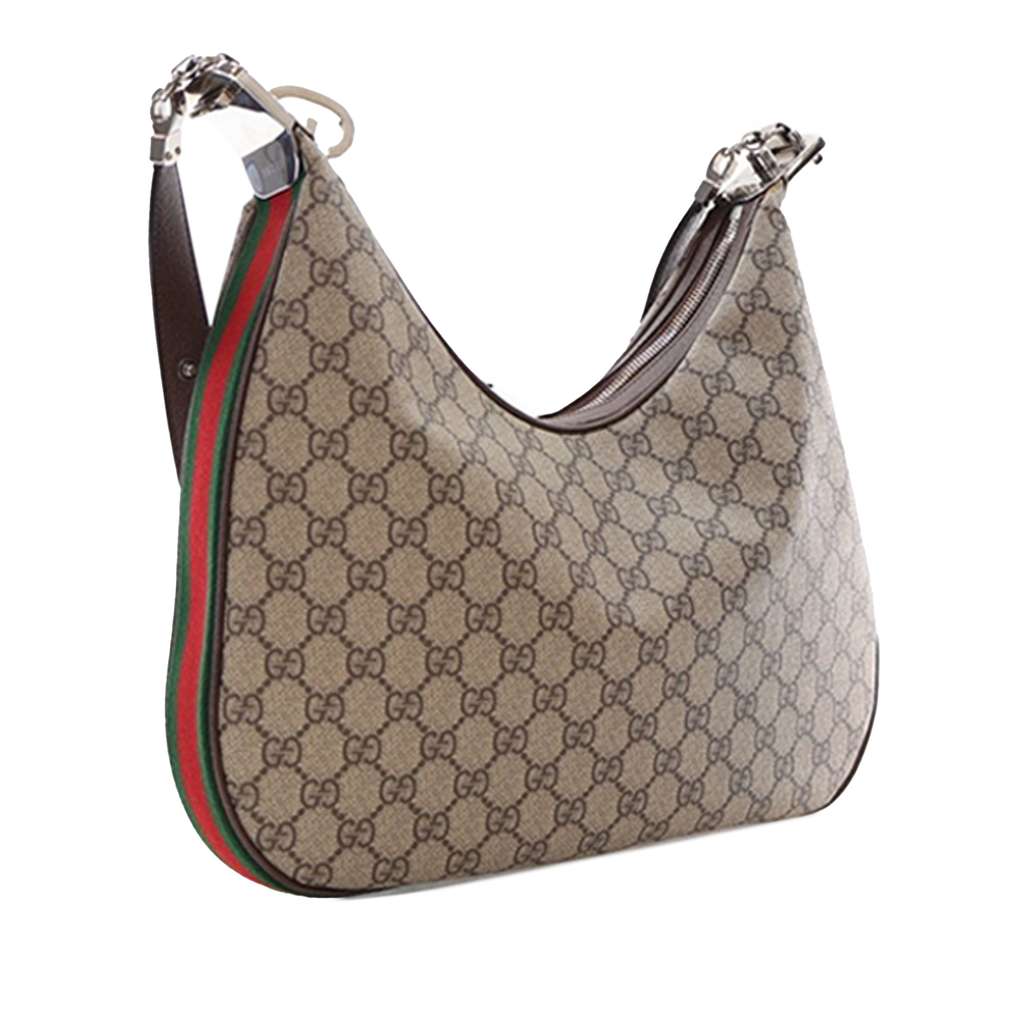 Gucci Medium GG Supreme Web Attache Crossbody - 4