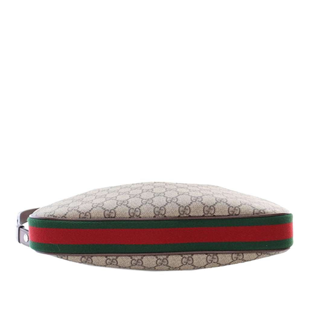 Gucci Medium GG Supreme Web Attache Crossbody - Side view