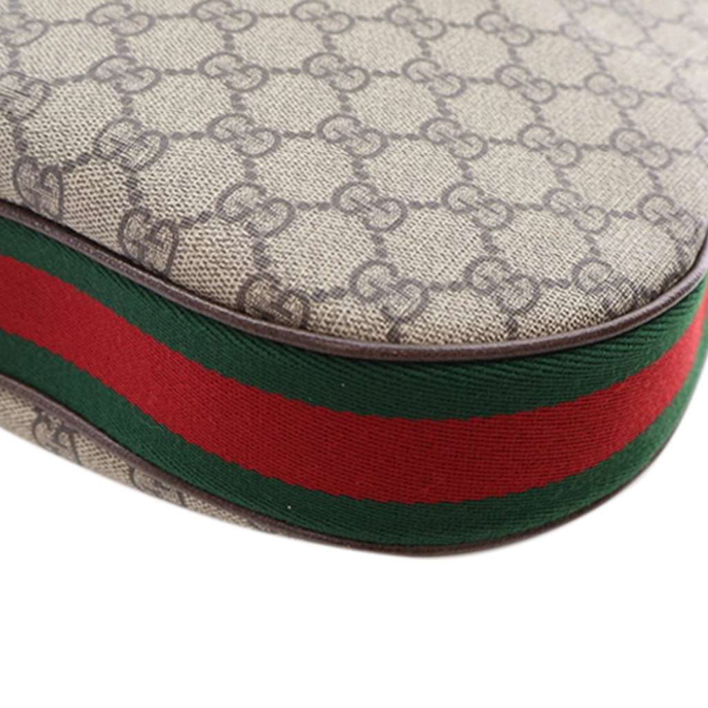 Gucci Medium GG Supreme Web Attache Crossbody - Image 11
