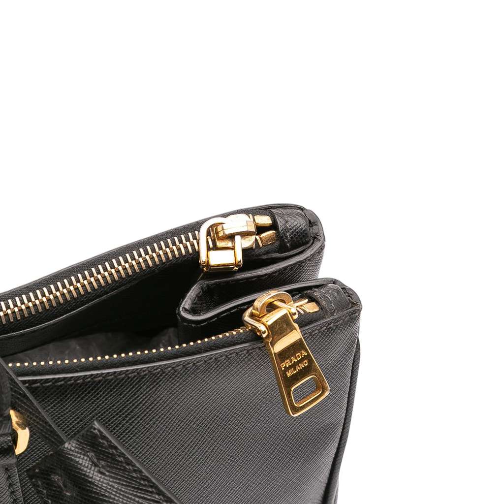 Prada Extra Large Saffiano Lux Galleria Double Zip Tote - Detail 2