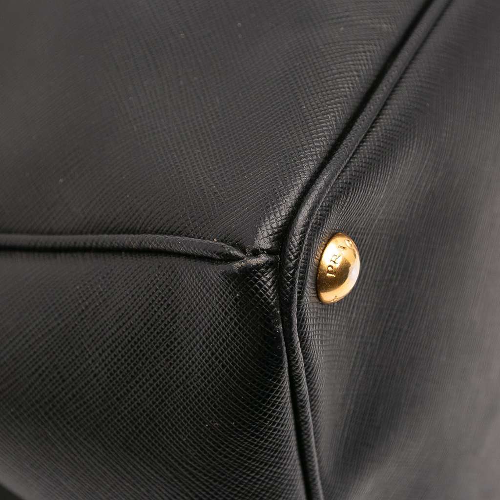 Prada Extra Large Saffiano Lux Galleria Double Zip Tote - Image 12