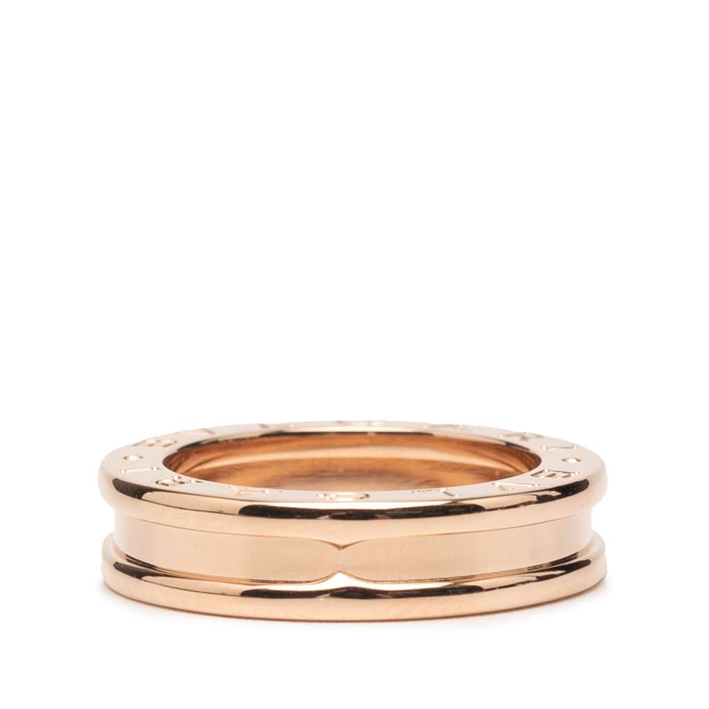 Bvlgari 18K Rose Gold B.Zero1 One Band Ring