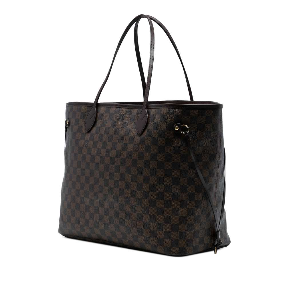 Louis Vuitton Damier Ebene Neverfull GM - Back view