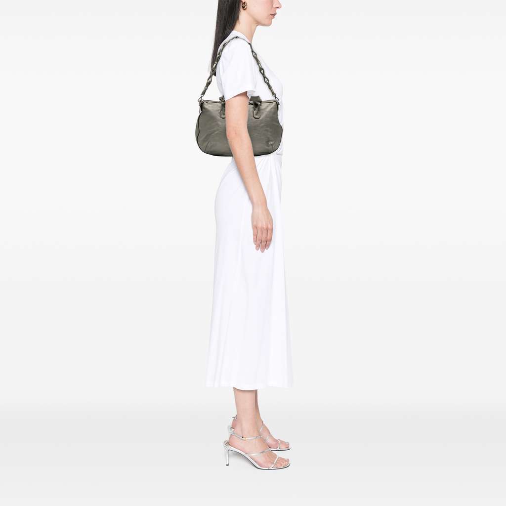 Loewe Metallic Leather Fiesta Satchel - Image 13