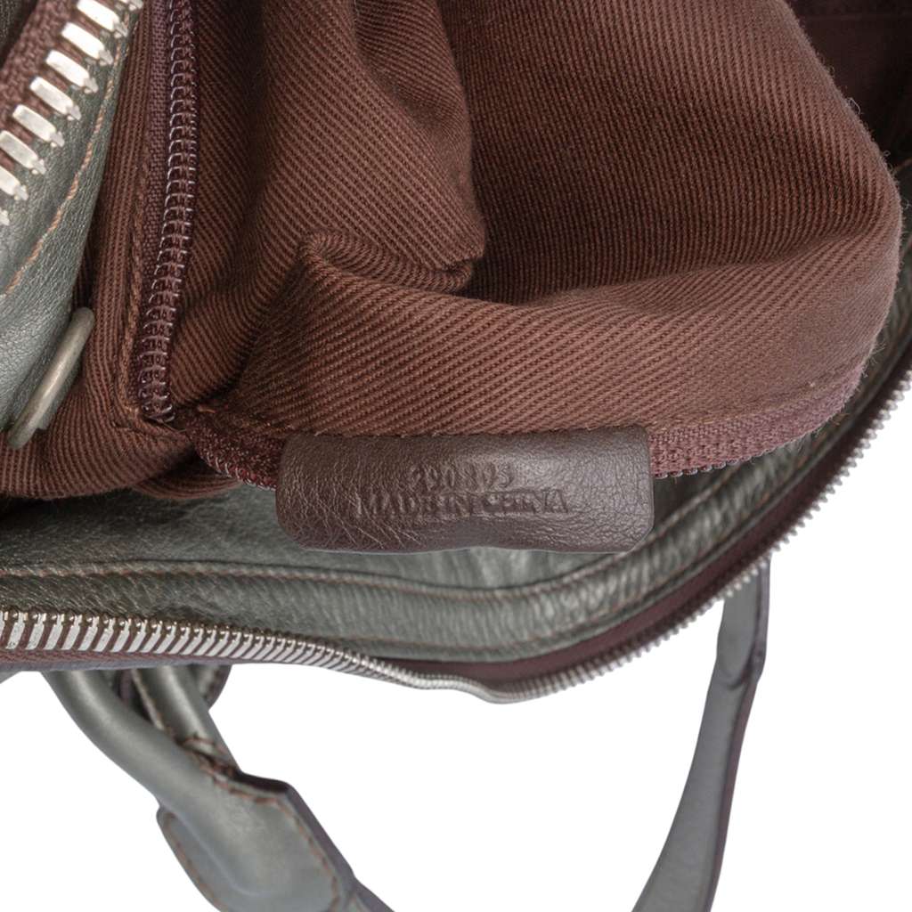 Loewe Metallic Leather Fiesta Satchel - Detail 1