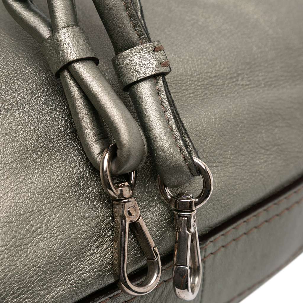 Loewe Metallic Leather Fiesta Satchel - Detail 2