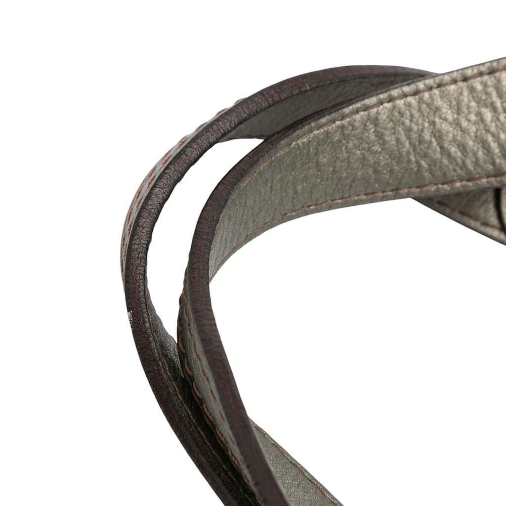 Loewe Metallic Leather Fiesta Satchel - Image 12