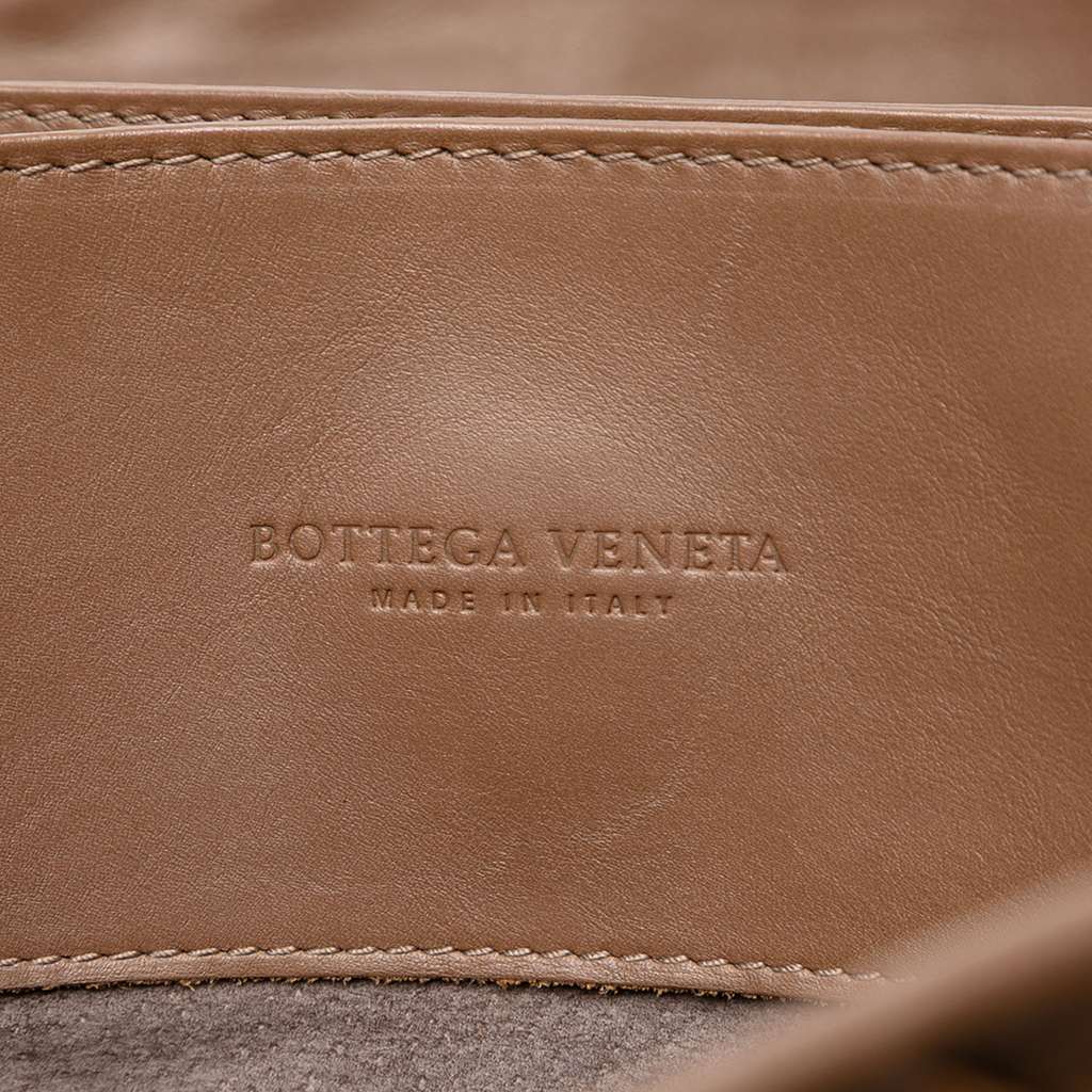 Bottega Veneta Medium Nappa Intrecciato Roma Tote - Side view