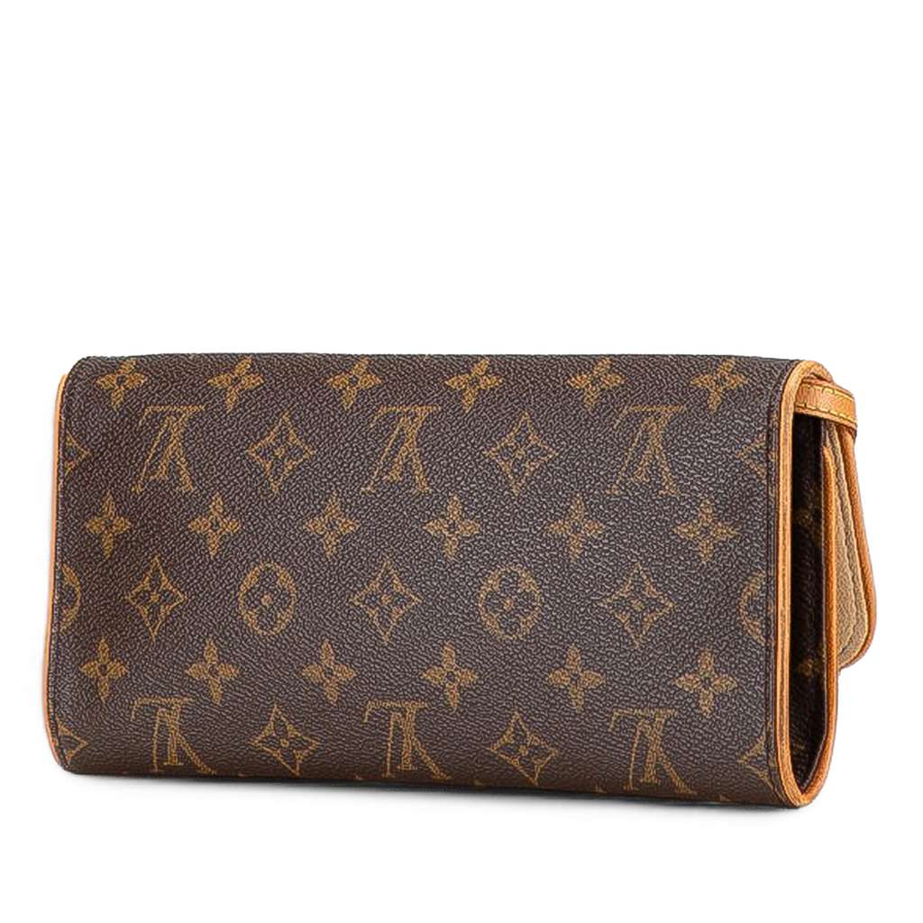 Louis Vuitton Monogram Pochette Twin GM - Back view