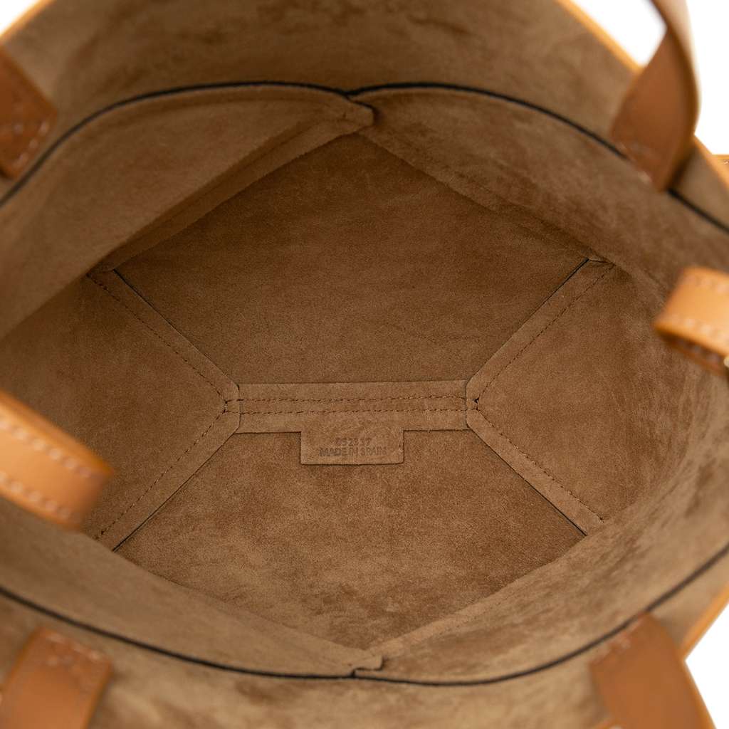 Loewe Mini Bicolor Shiny Calfskin Puzzle Fold Tote - 4