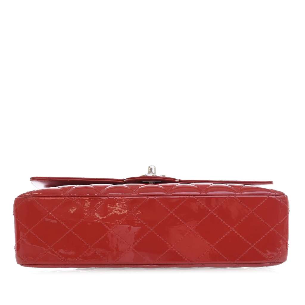 Chanel Medium Classic Patent Double Flap - Image 6