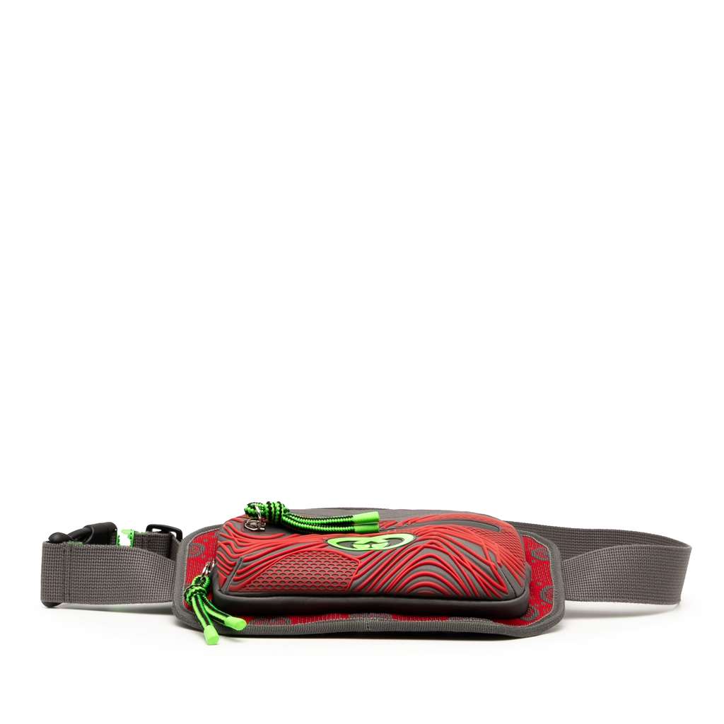 Gucci GG Nylon and Rubber Belt Bag - Image 6