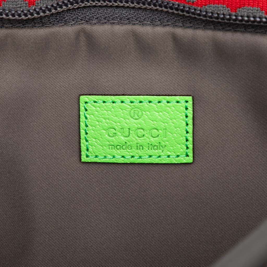 Gucci GG Nylon and Rubber Belt Bag - Side view
