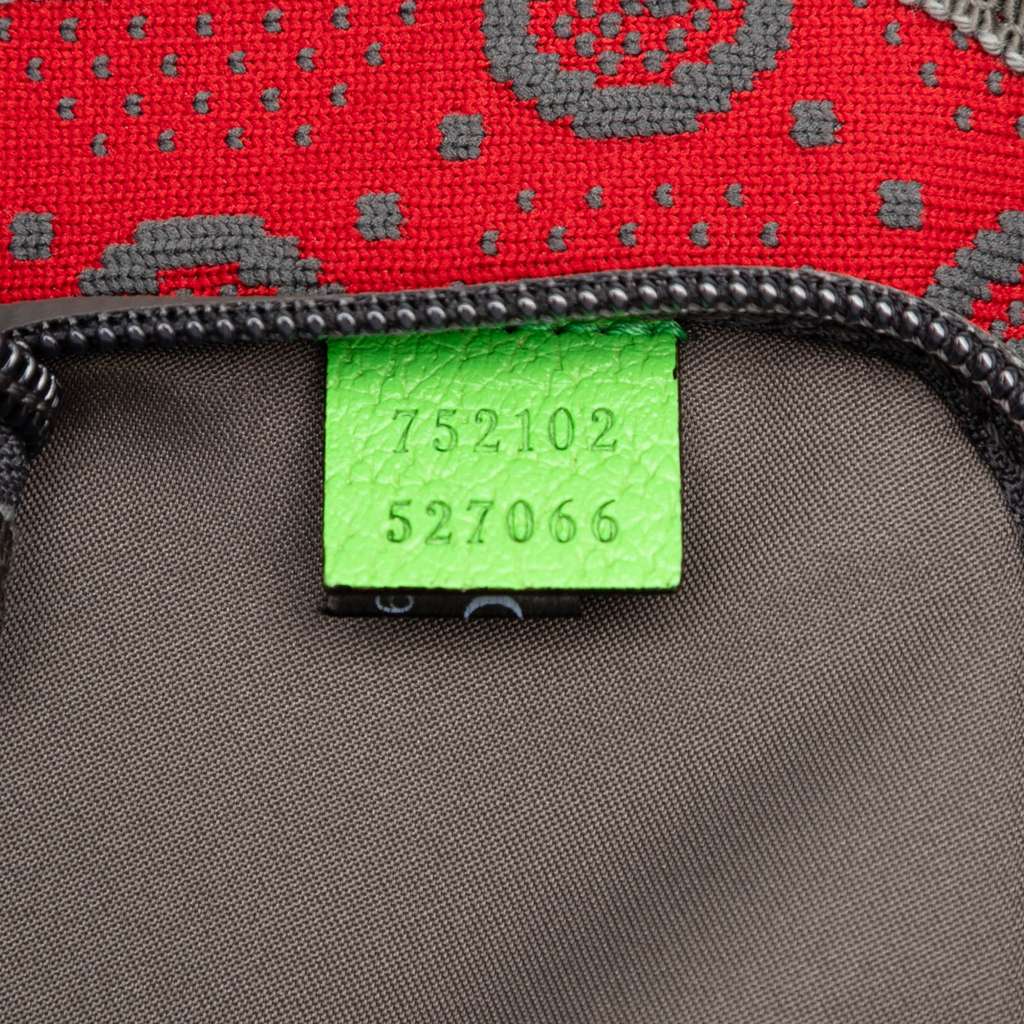 Gucci GG Nylon and Rubber Belt Bag - Detail 1