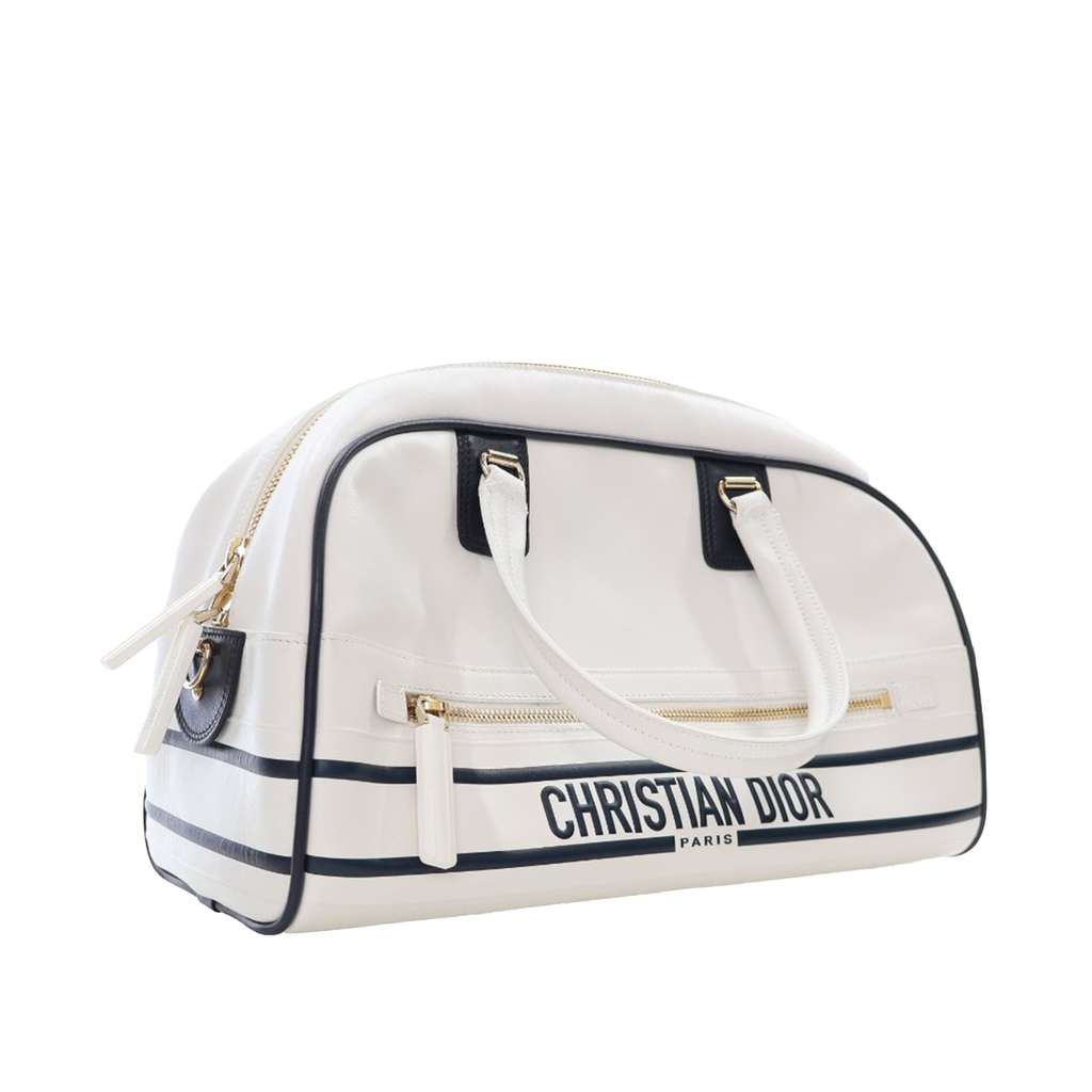Dior Medium Leather Dior Vibe Bowling Bag - 2