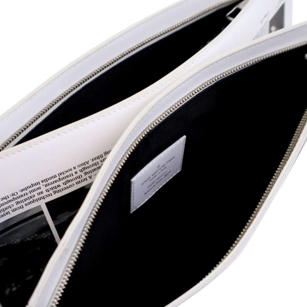 Louis Vuitton Leather Everyday LV Newspaper Pouch - 4