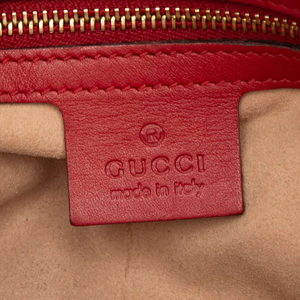 Gucci Medium Guccissima Soft Shoulder Bag - Side view