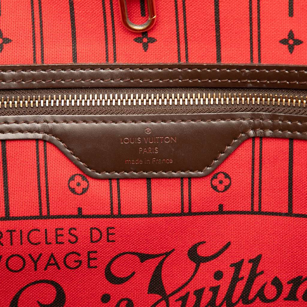 Louis Vuitton Damier Ebene Neverfull GM - Side view