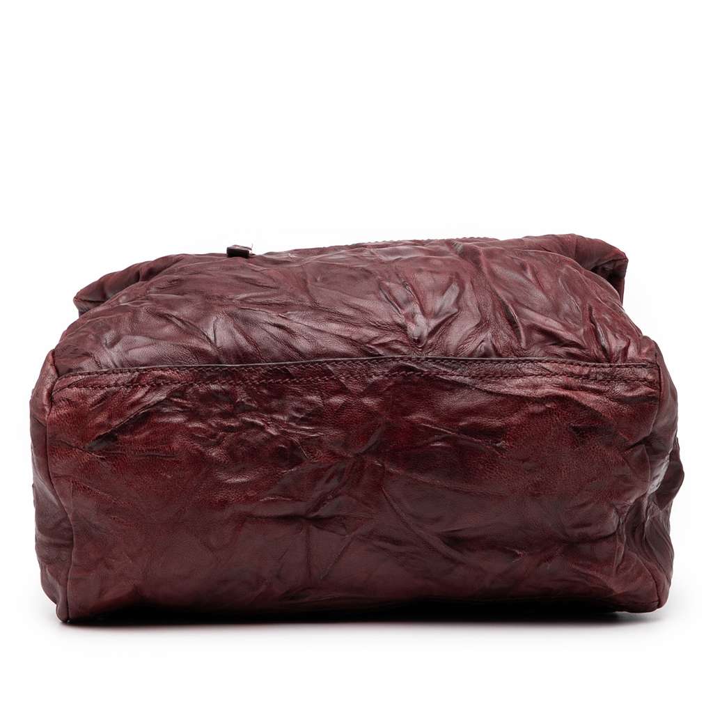 Givenchy Medium Wrinkled Sheepskin Pandora Satchel - Image 6