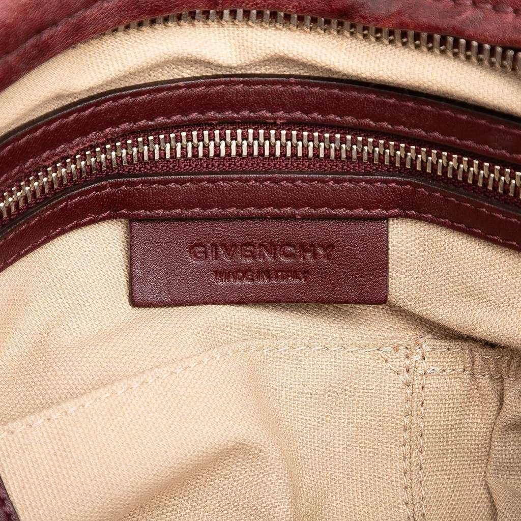Givenchy Medium Wrinkled Sheepskin Pandora Satchel - Side view
