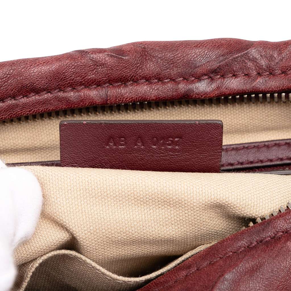 Givenchy Medium Wrinkled Sheepskin Pandora Satchel - Detail 1