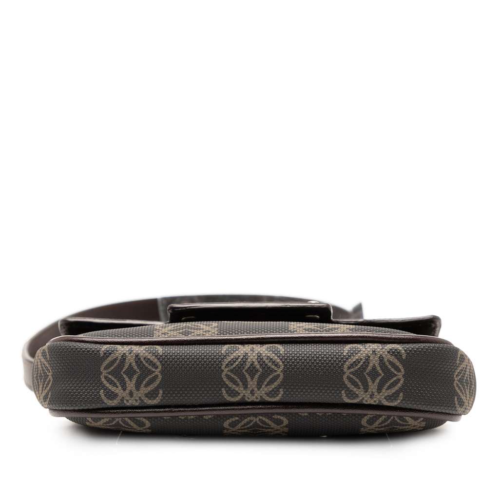 Loewe Mini Anagram Coated Canvas Crossbody - Image 6