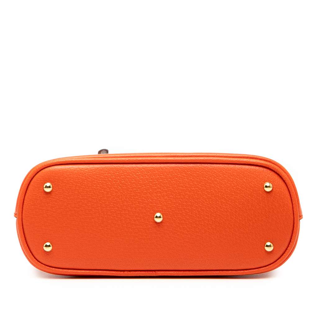 Gucci Mini Dollar Calfskin Bamboo Diana Dome Satchel - Image 6