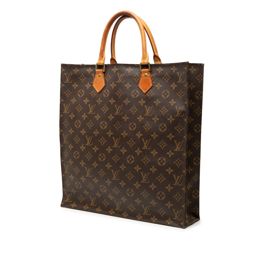 Louis Vuitton Monogram Sac Plat - Back view