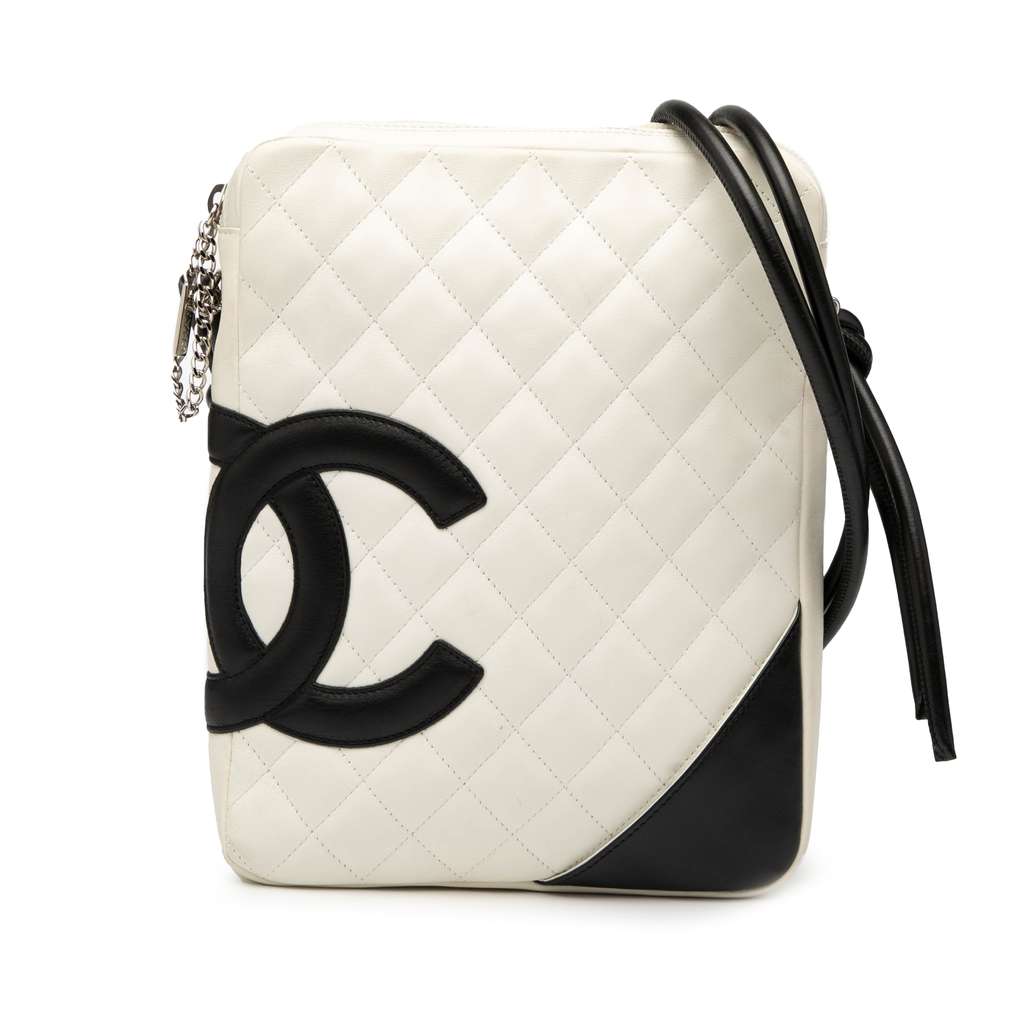 Chanel Lambskin Cambon Ligne Crossbody
