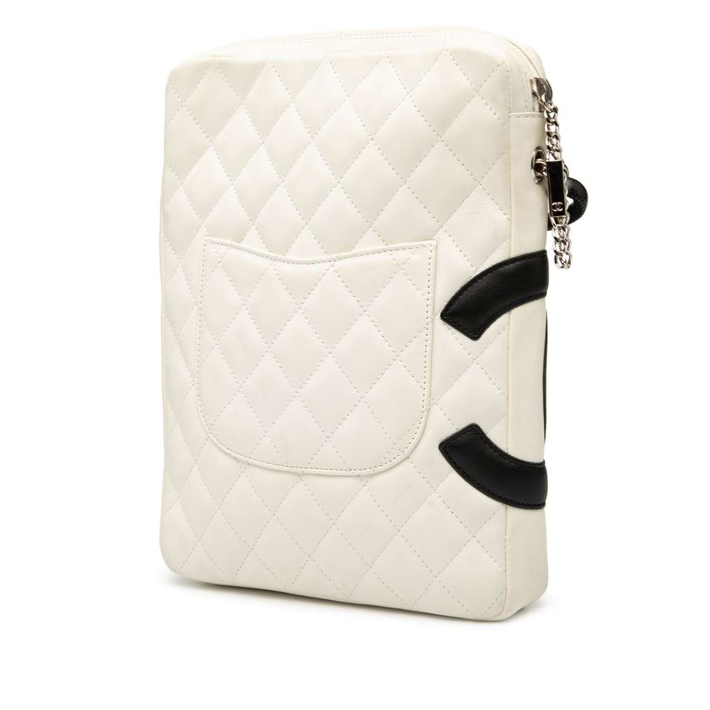 Chanel Lambskin Cambon Ligne Crossbody - Back view