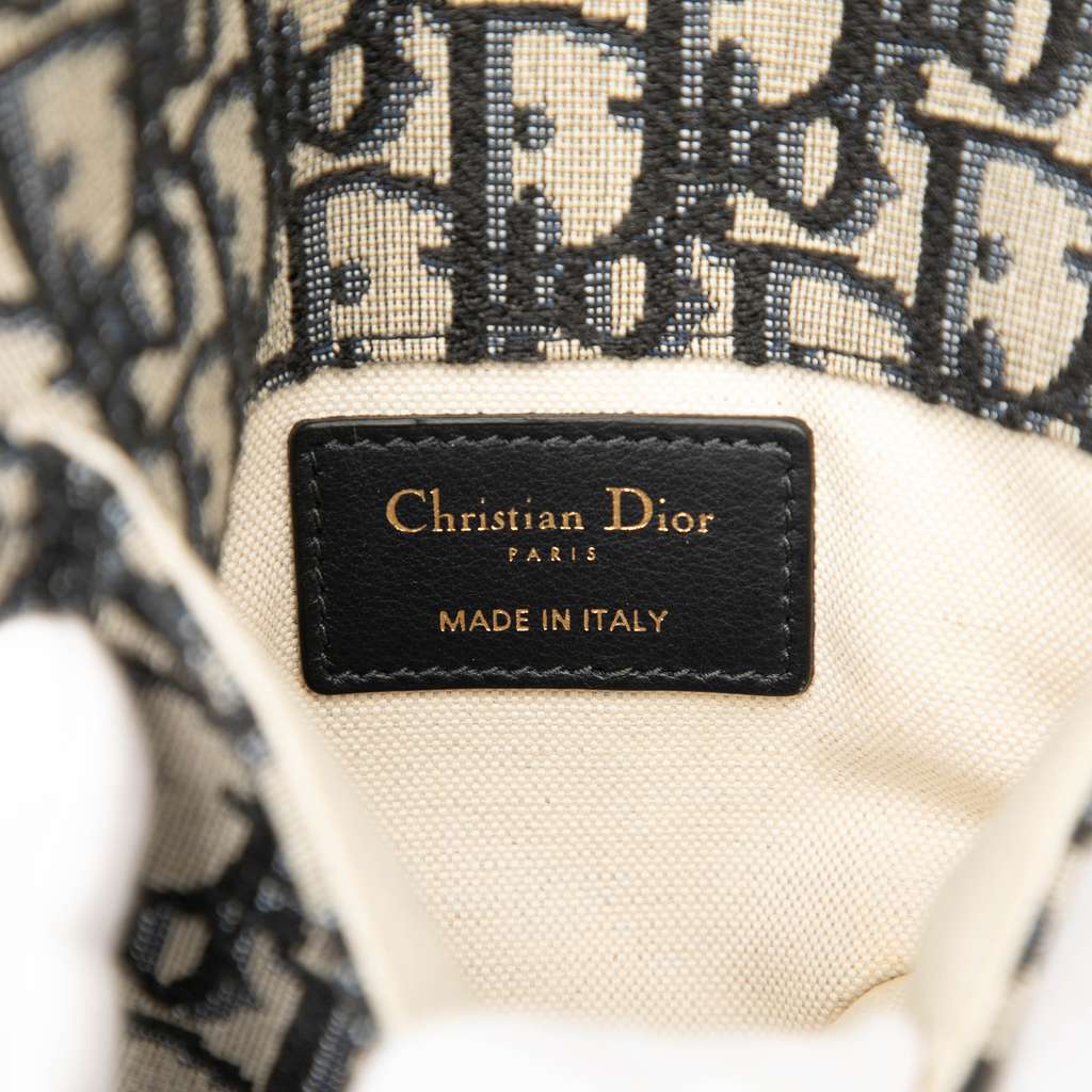 Dior Oblique Canvas Saddle Belt Bag - Side view