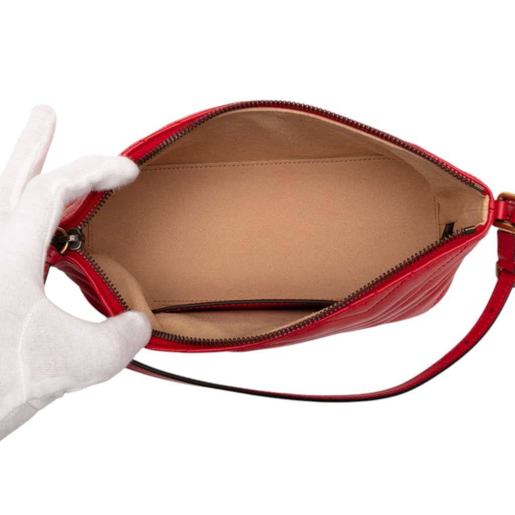 Gucci GG Marmont Matelasse Leather Shoulder Bag - 4