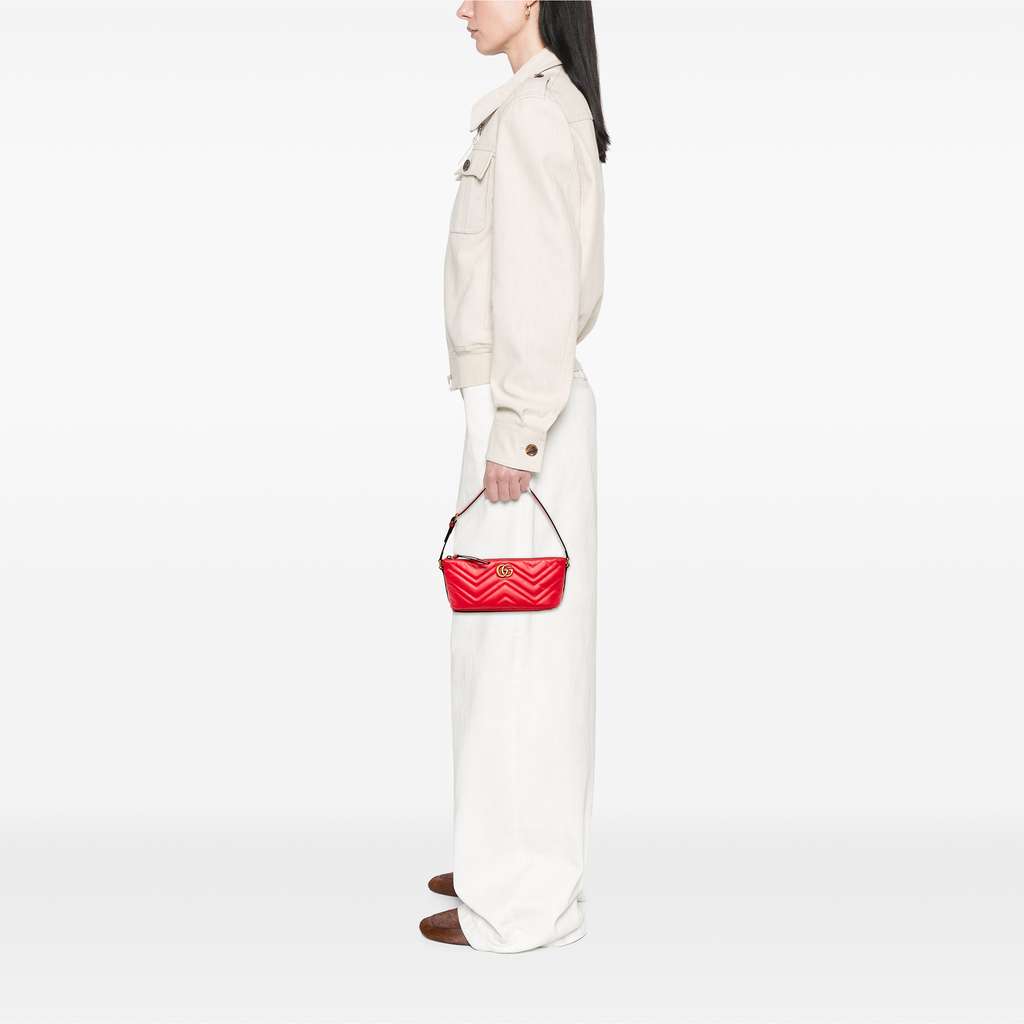 Gucci GG Marmont Matelasse Leather Shoulder Bag - Image 10