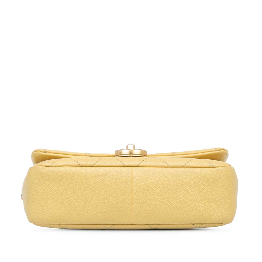 Chanel Small Quilted Caviar Chain Melody Flap - 3